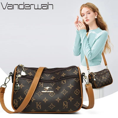 Brand Pu Leather Women Shoulder Crossbody Bags for Women 2025 Luxury Handbags Women Bags Designer Handbags High Quality Sac