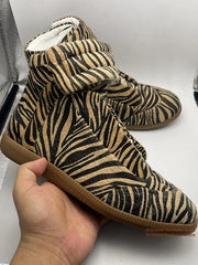 High-Top Sneaker for Men Designer Genuine Leather Outdoor Comfort Flat Trainers Ankle Boot Stylish Trendy Handmade Men Shoes