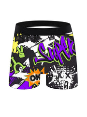 5PCS Men's Long Boxer Briefs – Soft Cotton, Colorful & Skin-Friendly Underwear