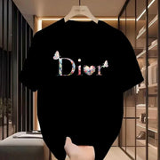 Women Casual T-Shirt Harajuku Y2k Designer Ladies Luxury Tees Female Vintage Trendy Pullover T Shirts