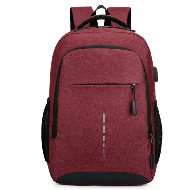 💼 Simple Chic Backpack - Large Capacity Travel Bag for Men & Women, Perfect for Students & Professionals! 📚