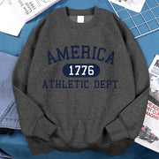 1776 America Pride Hoodie - Unisex Casual Pullover for Autumn & Winter!🇺🇸 ❄️
