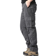 Men’s Large-Pocket Loose Tactical Overalls