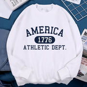 1776 America Pride Hoodie - Unisex Casual Pullover for Autumn & Winter!🇺🇸 ❄️