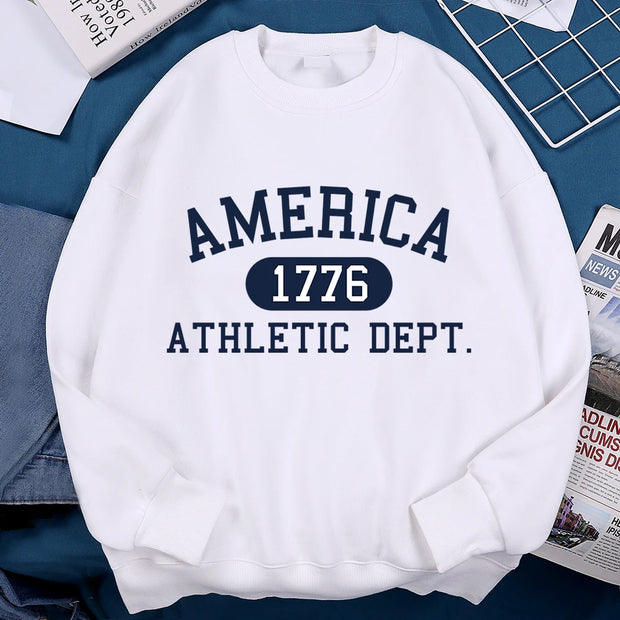 1776 America Pride Hoodie - Unisex Casual Pullover for Autumn & Winter!🇺🇸 ❄️