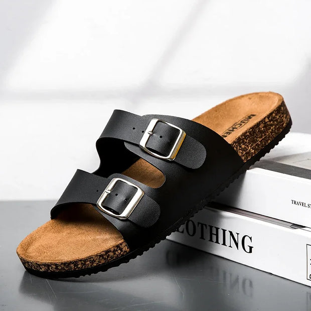 New Birken Slippers: Classic Cork Flip Flops for Couples