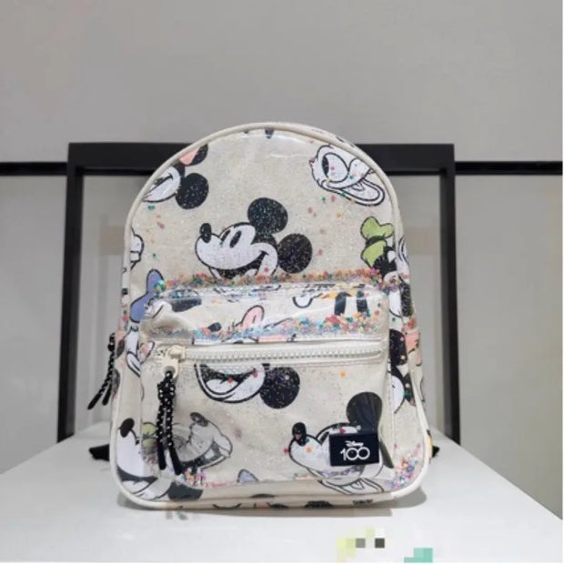 Disney Mickey Mouse Backpack - Cute Fashion Canvas School Bag for Women & Girls! 👧🏻