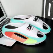 Men Summer Massage Slippers Women Indoor Soft Garden Bottom Slippers Outdoor Sandals Male Flip Flops Sandals Beach Casual Shoes