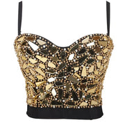 Women's Luxury Corset Tank Top – Harajuku Style Push-Up Bralette & Shaper