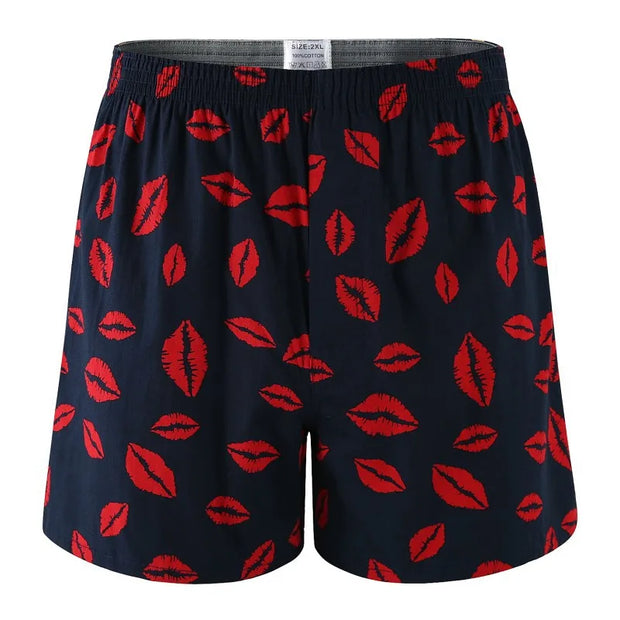 Men's 100% Cotton Boxer Briefs – Soft, Breathable & Aloe-Infused Comfort