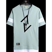 Summer set short sleeved t-shirt for men, paired with cool and trendy shorts for couples, and half sleeved clothes for teenagers